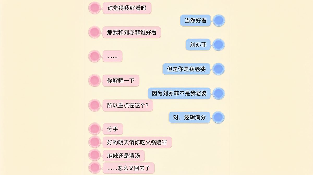 送命题与求生欲的极限拉扯