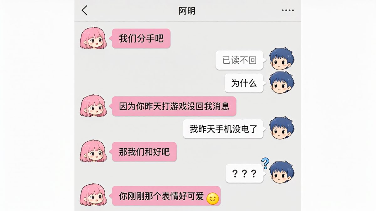 用分手当借口撒娇，这招她练得炉火纯青。