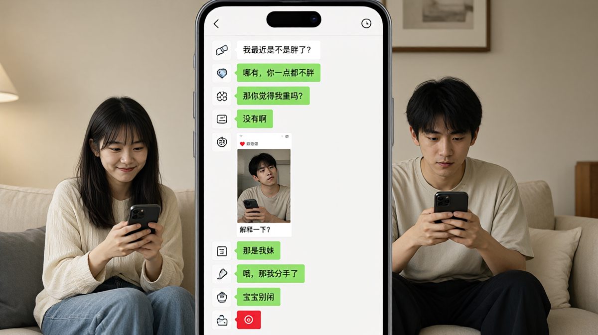 手滑点赞前女友，求生欲拉满的社死现场