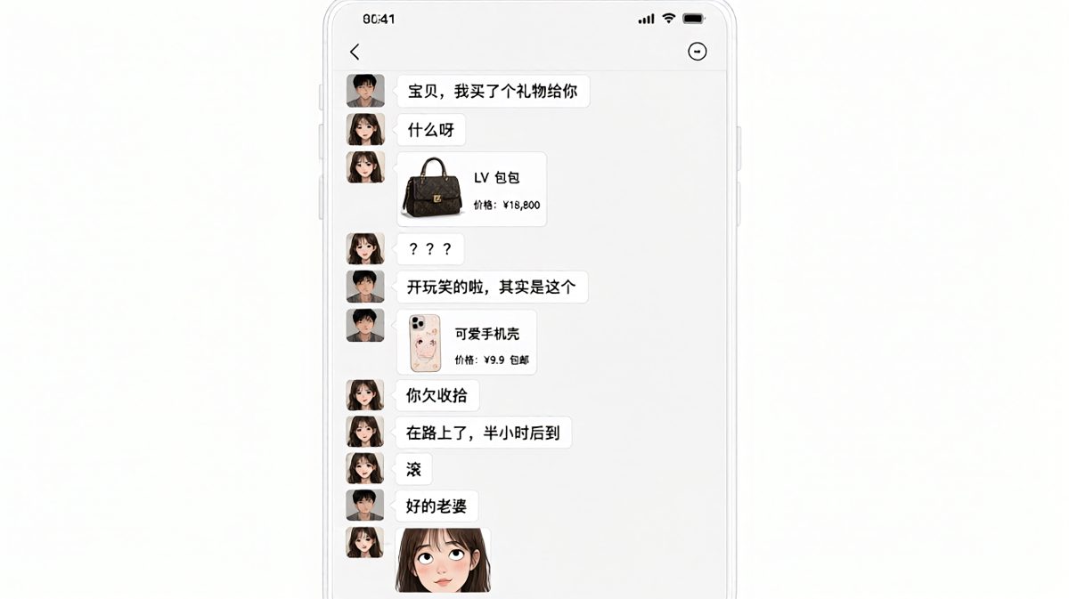 先吓你一跳，再逗你一笑