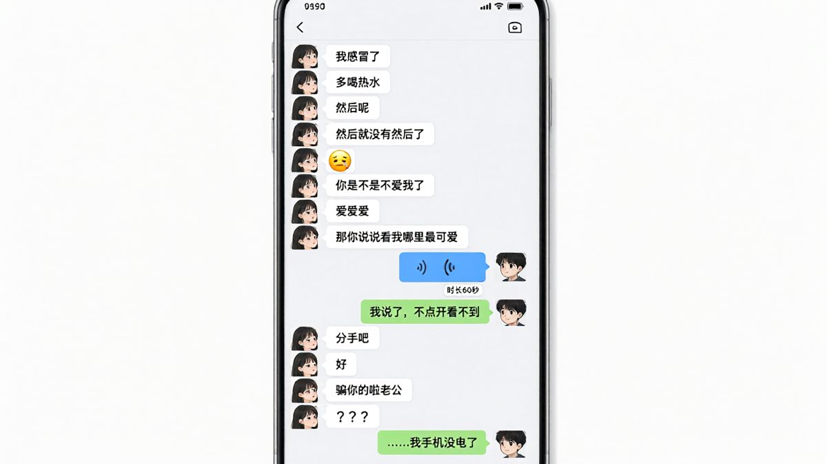 60秒语音是情侣间最大的恐怖故事