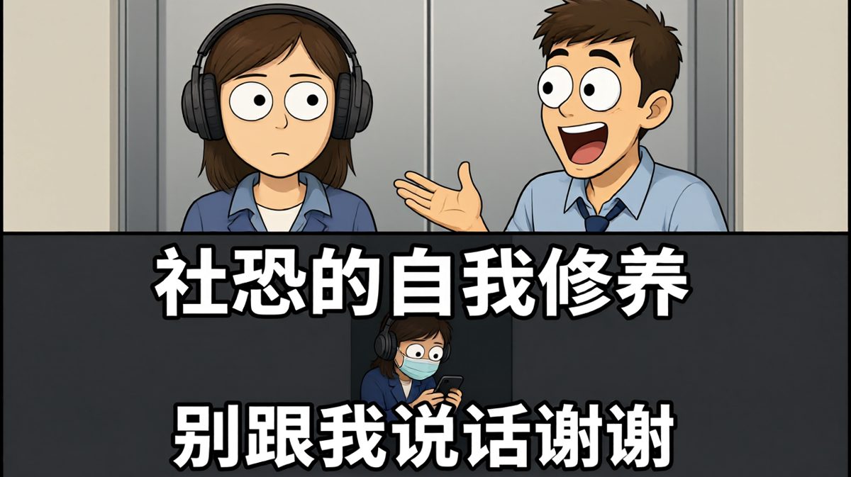 社恐人士的日常生存图鉴