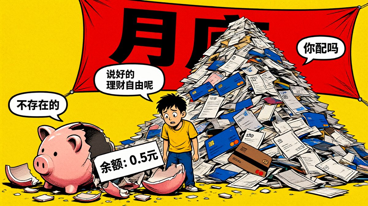 月光族的月底真实写照