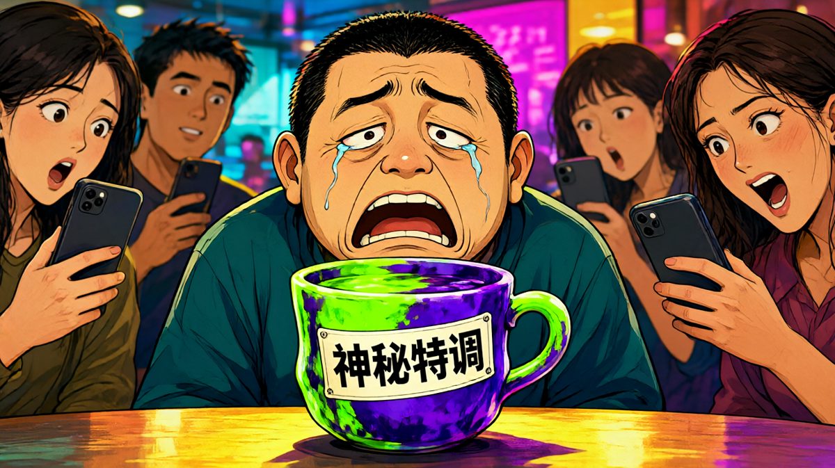 社死收场：喝下这杯'神秘特调'