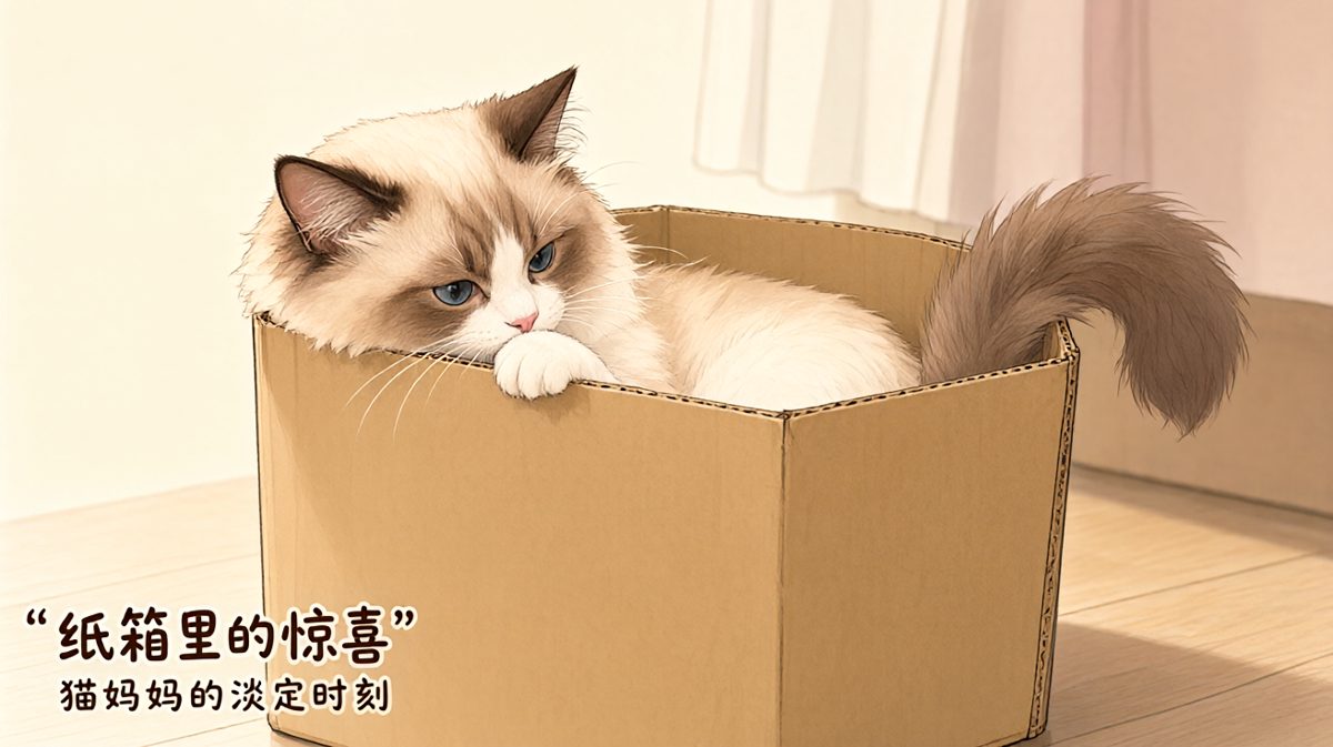 猫：我只是想检查一下箱子质量