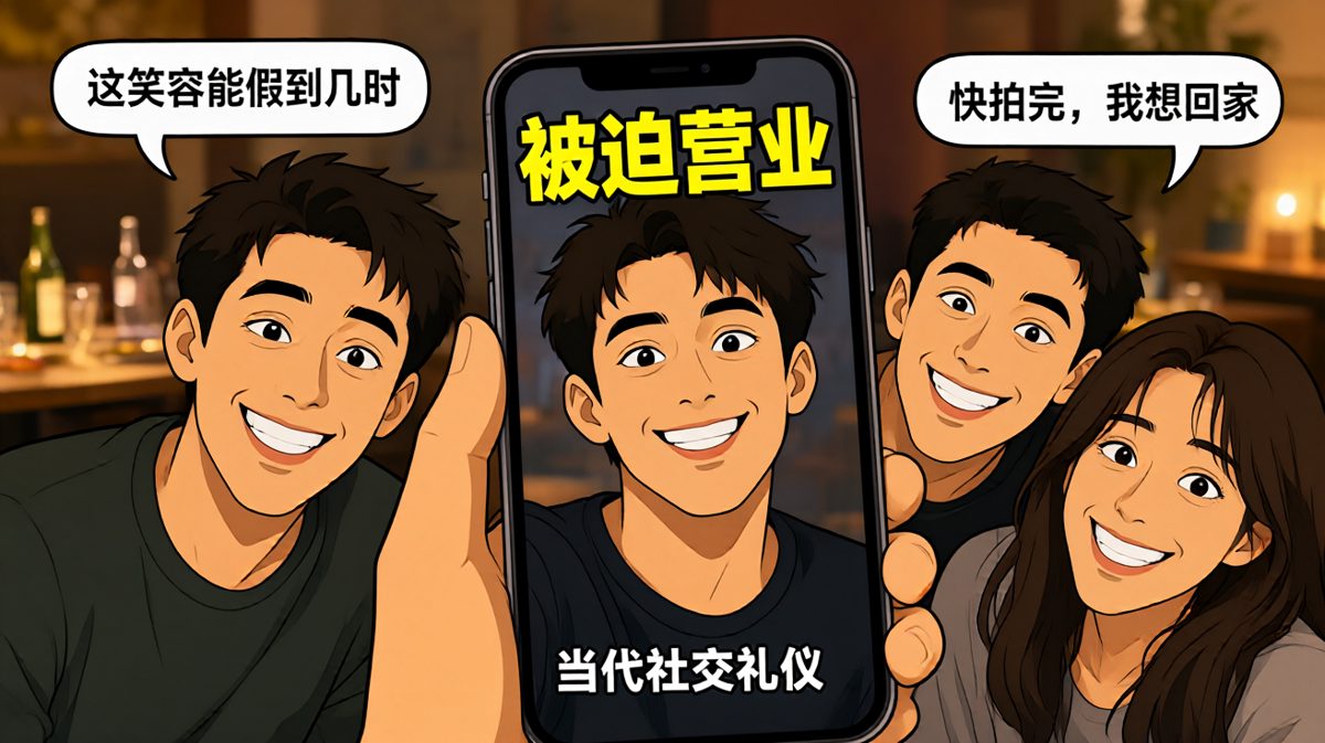社交场合最害怕出现的画面