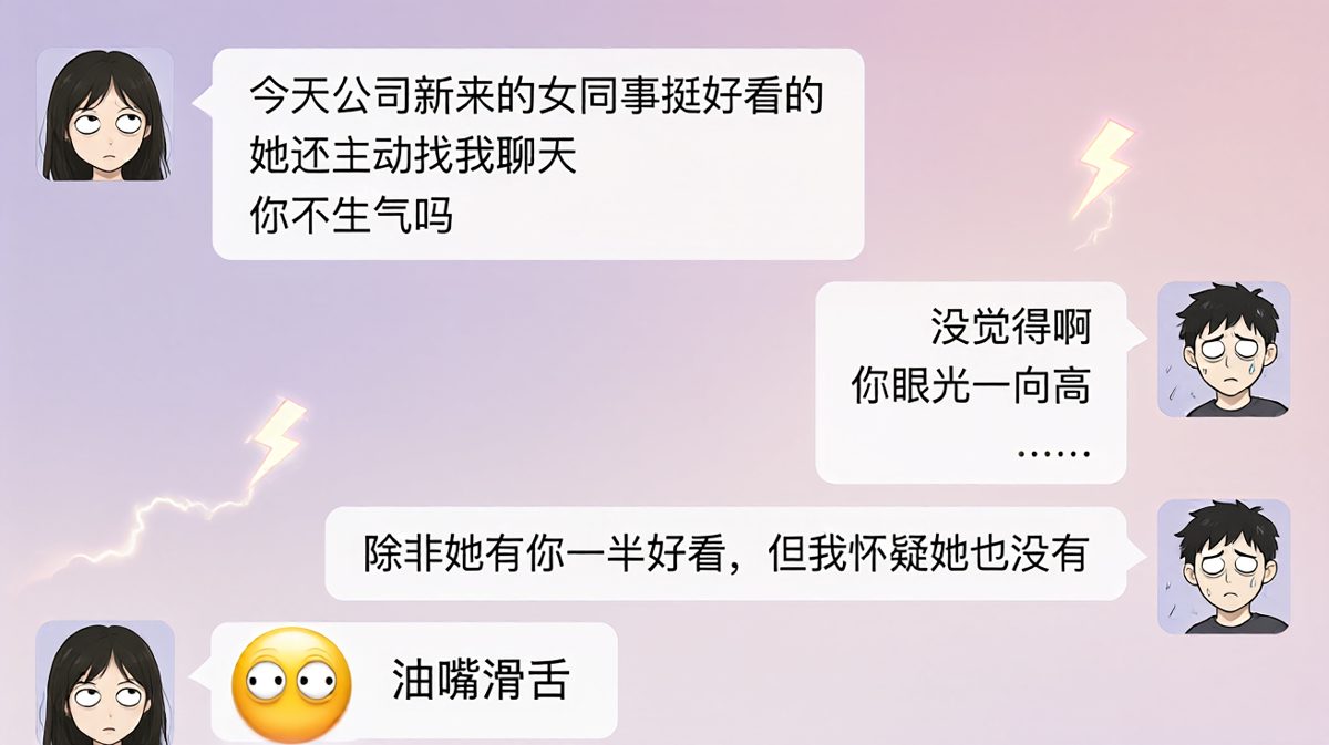 同事试探：反向吃醋反杀成功