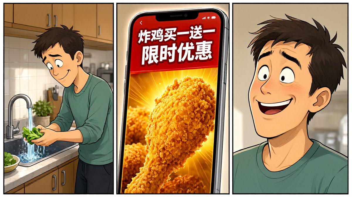 命运的外卖推送来了