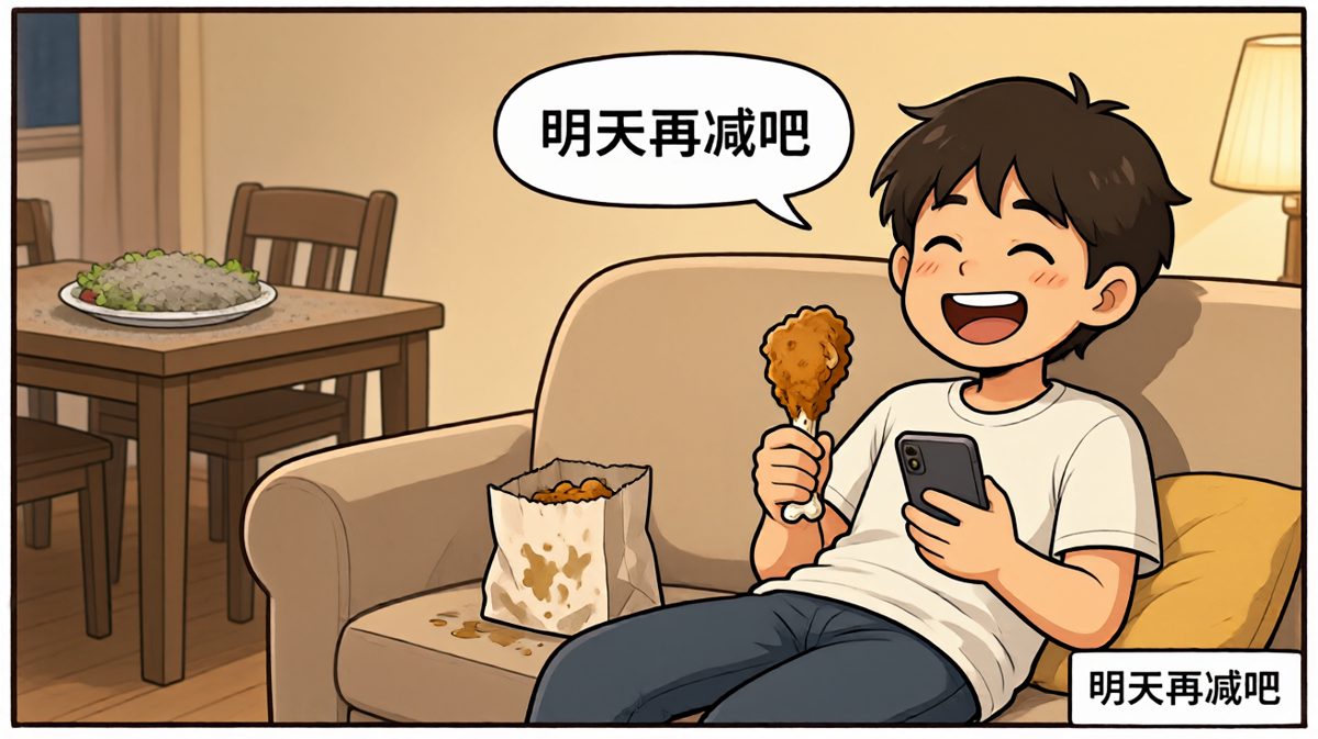 明日复明日，炸鸡今日食