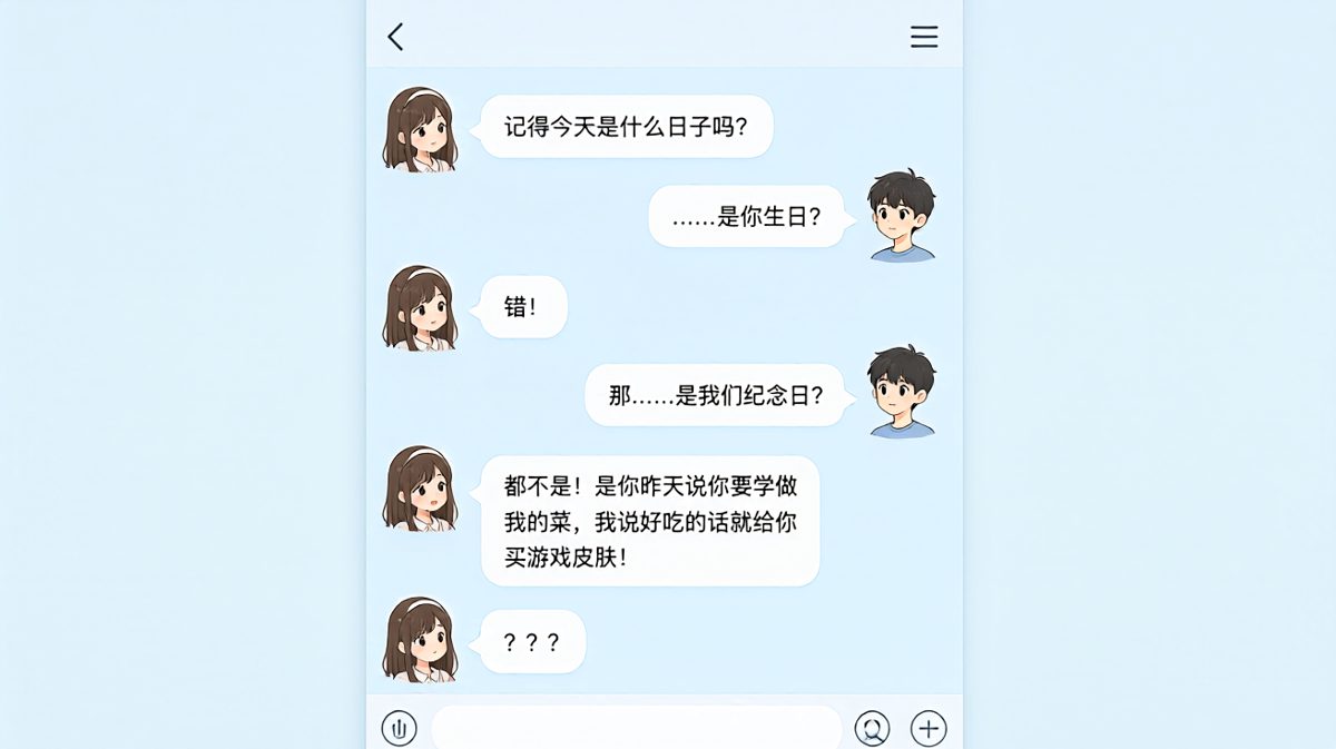 套路满满的纪念日陷阱