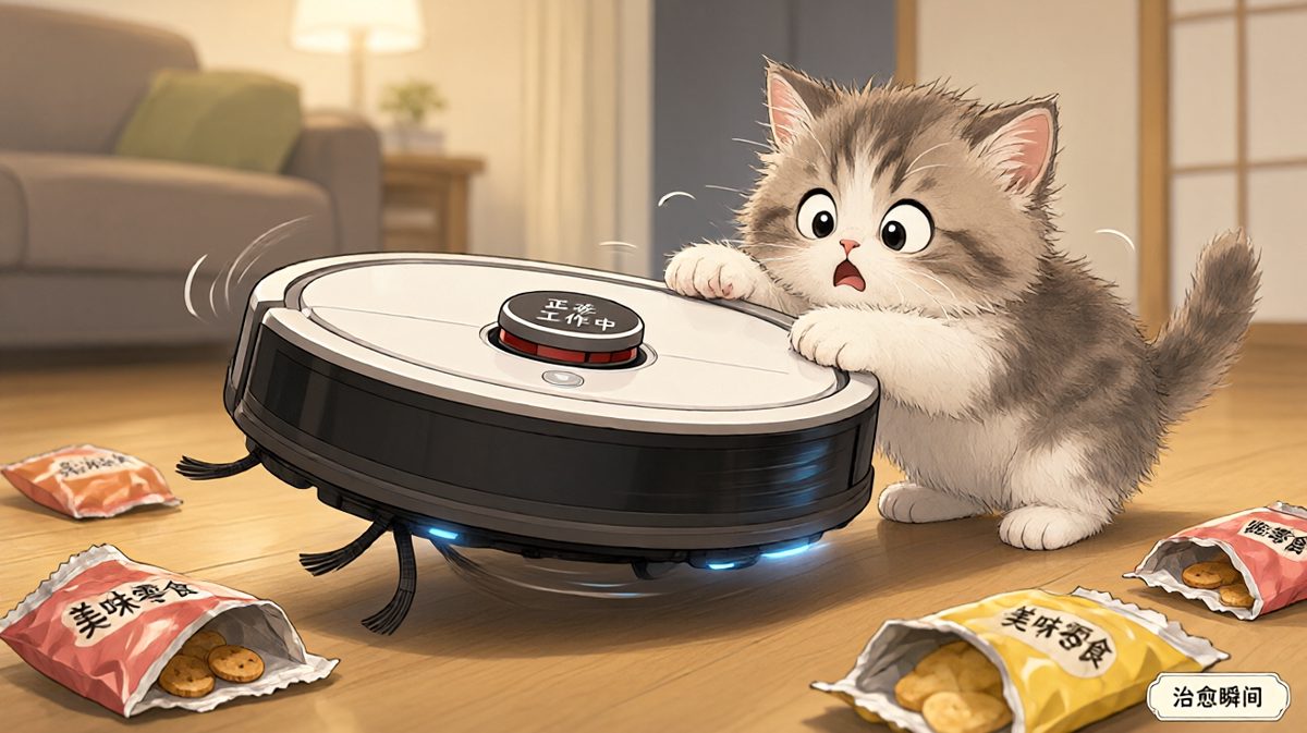 这玩意儿居然不吃我的逗猫棒！