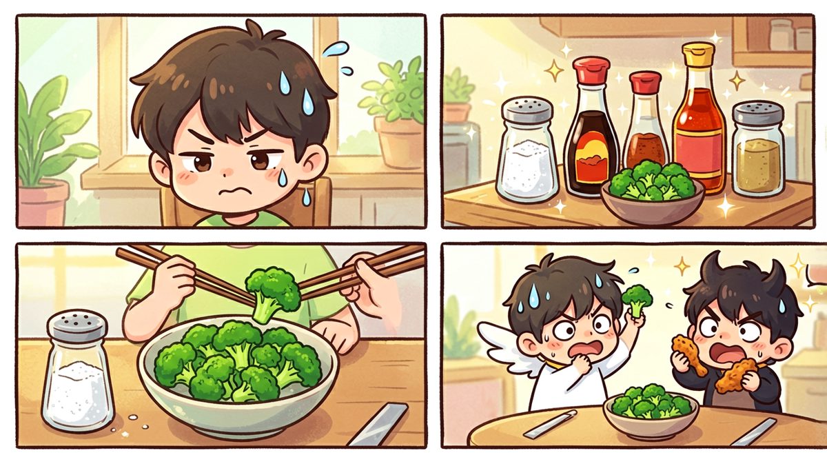 吃了一口……好像差点味？