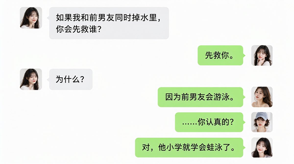 前男友会游泳的神反转