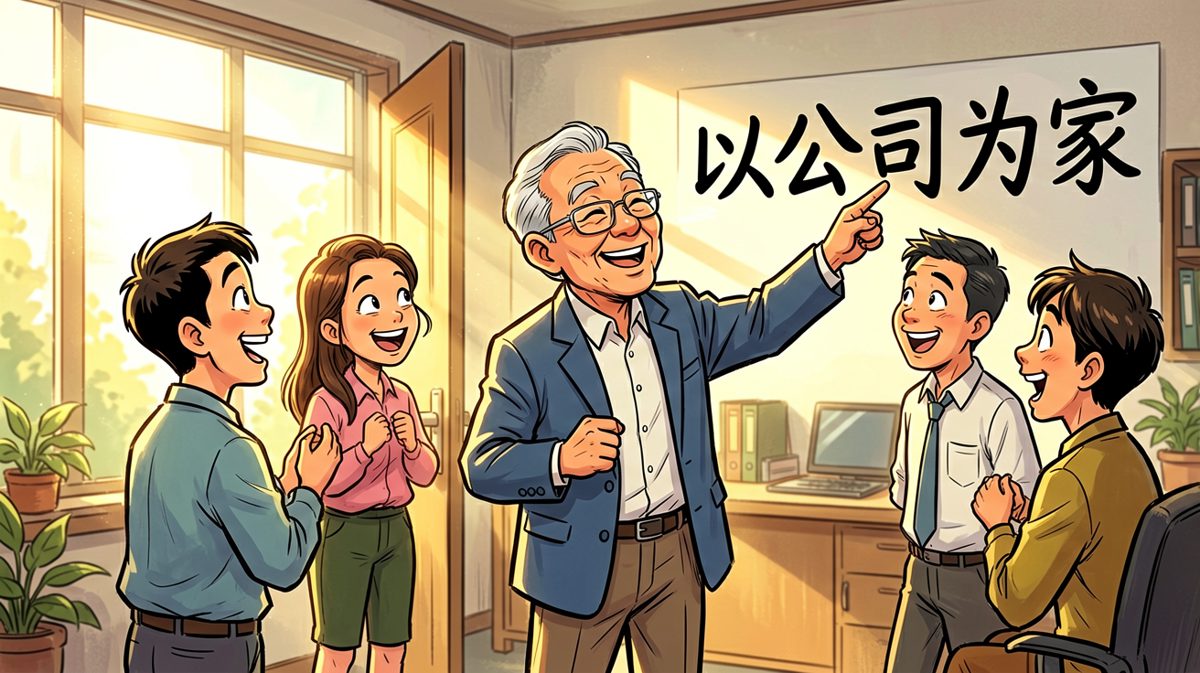 员工：老板，我能申请把家搬公司吗？老板：年轻人有想法！然后第二天员工真的带了被子来。