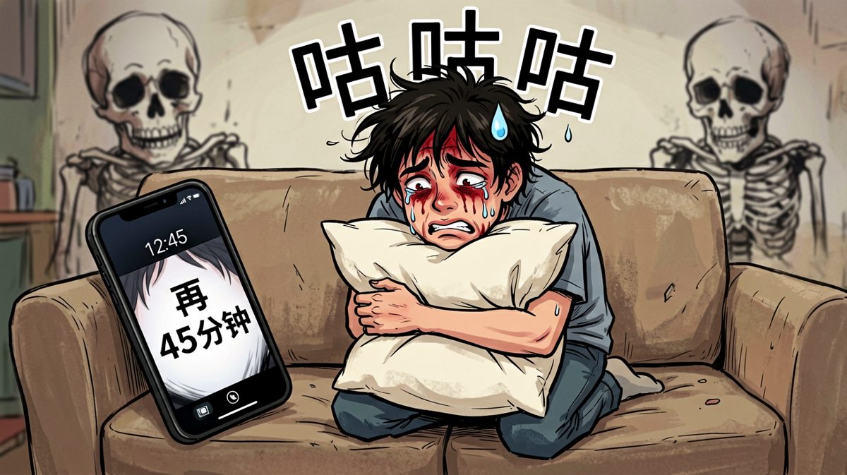 每等一分钟都像过了一个世纪。