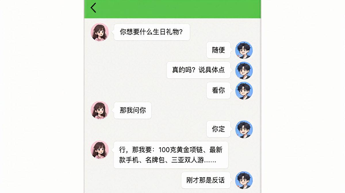 「随便」背后的陷阱：男生以为安全，结果送了个寂寞
