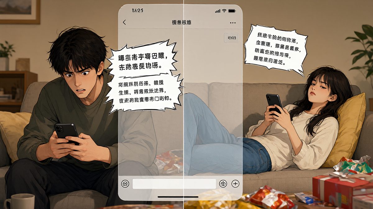 【你忙不忙】他说忙到没空回消息，结果在追剧