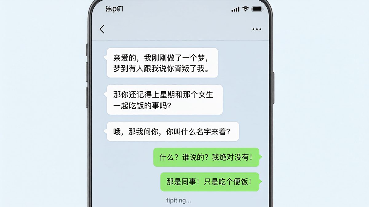 一个测试题，直接把男朋友问沉默了。