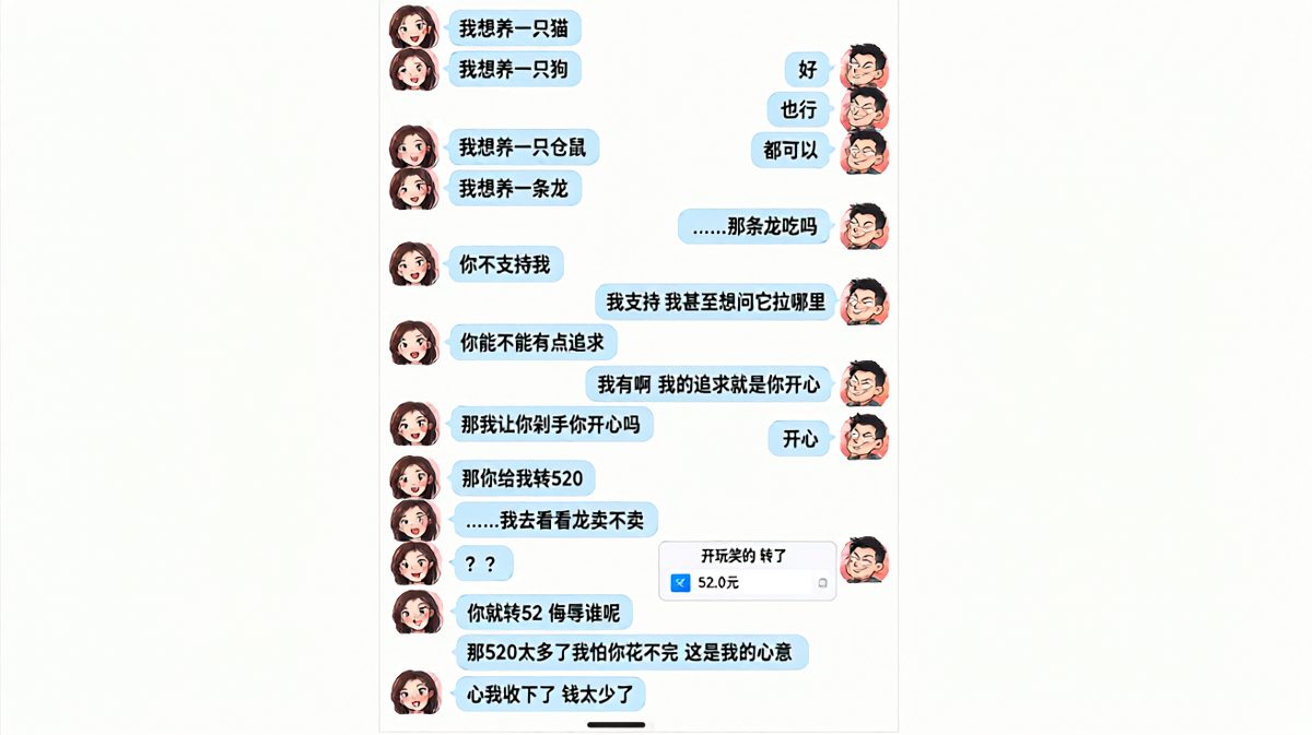 52块也是爱 虽然很少