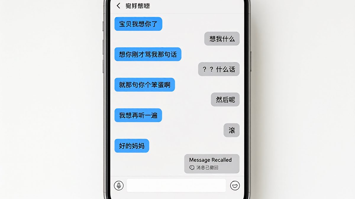 撒娇式求生：从想你了到被叫妈妈的完整链路
