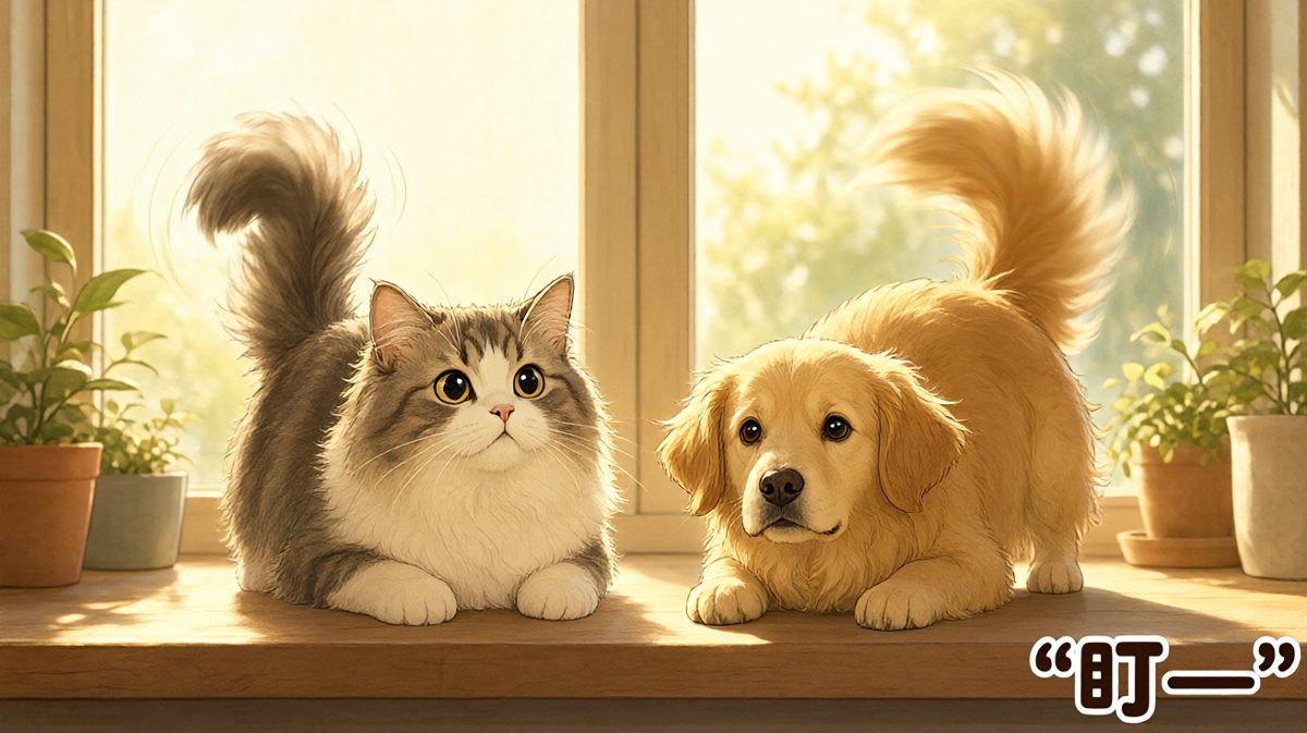 猫狗联手：那只鸟是我们的！绝对不是！