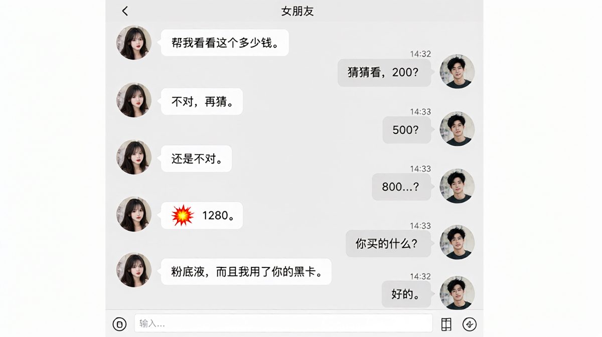 猜价格猜到了人生的崩塌