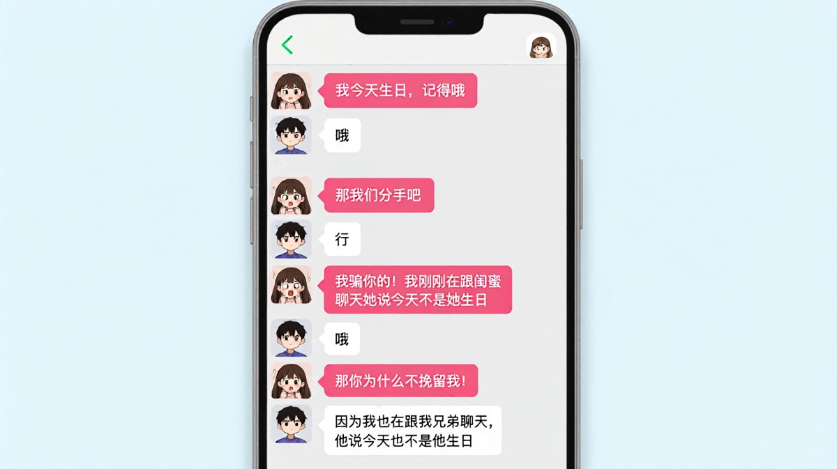 双向生日陷阱的反转，兄弟情与爱情的较量。