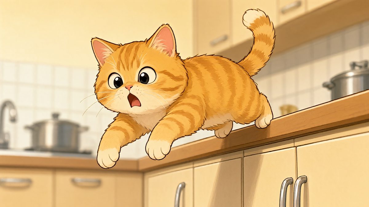 猫：我本可以，但我选择相信重力