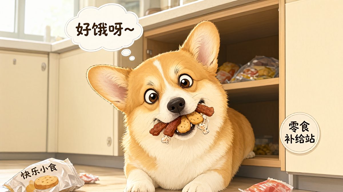 狗：什、什么零食袋？我什么都没看见！