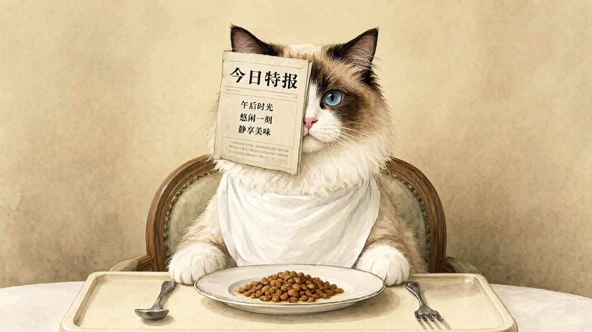 本喵的下午茶，请排队点单。