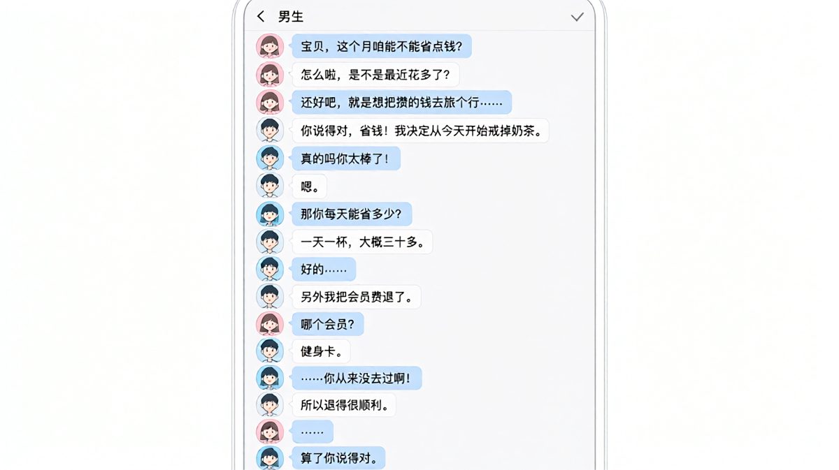 男生版的「省钱」让人哭笑不得，健身房会员第一个牺牲