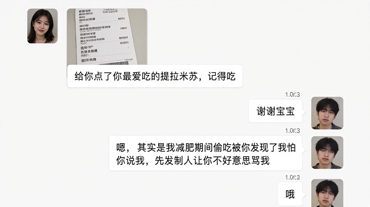 女友的算盘打得比谁都精，直男一眼看穿只回一个字