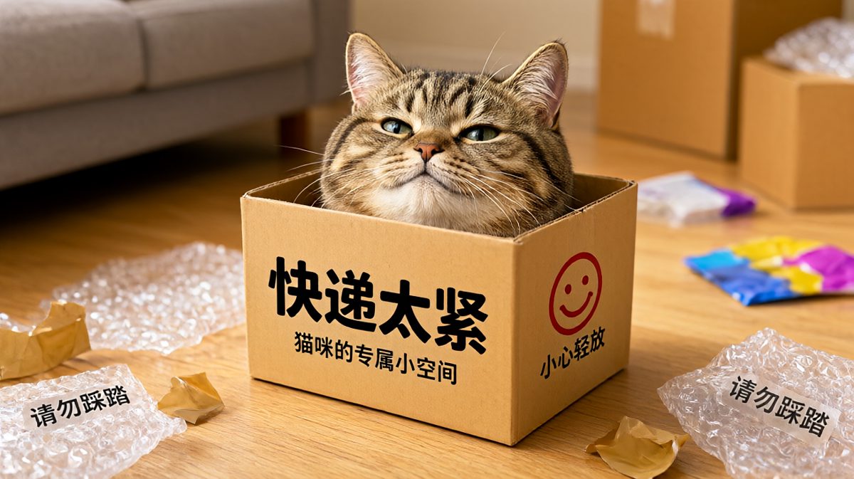 只要我装得下，盒子就是我的家