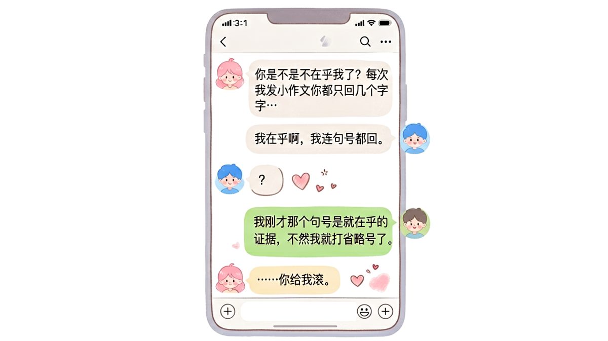 男生用逻辑鬼才回怼小作文女友，结果把自己讲跑了。