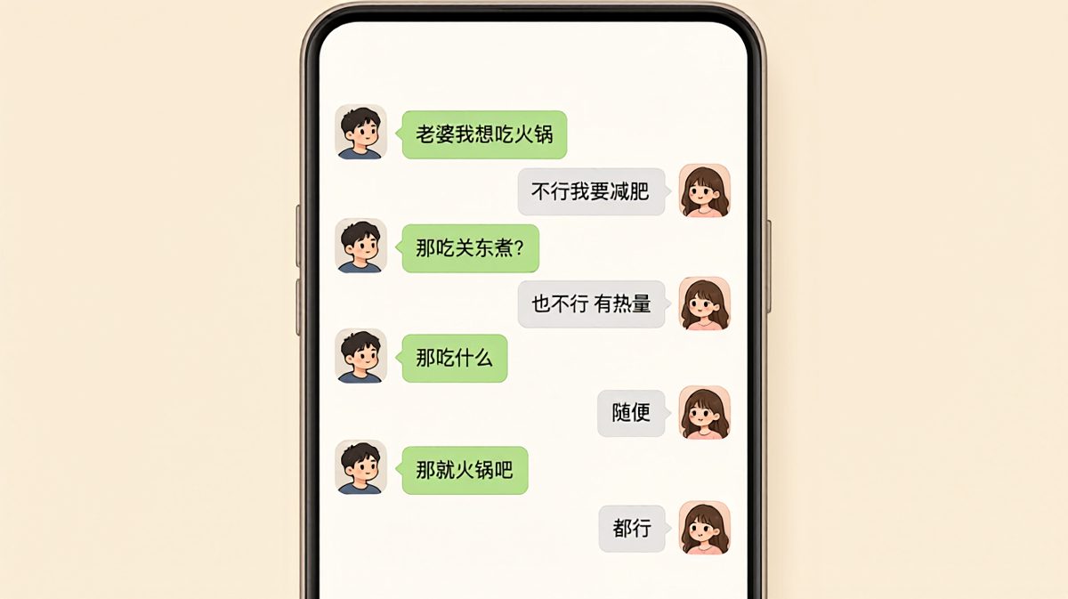 从拒绝到'随便'的火锅反转