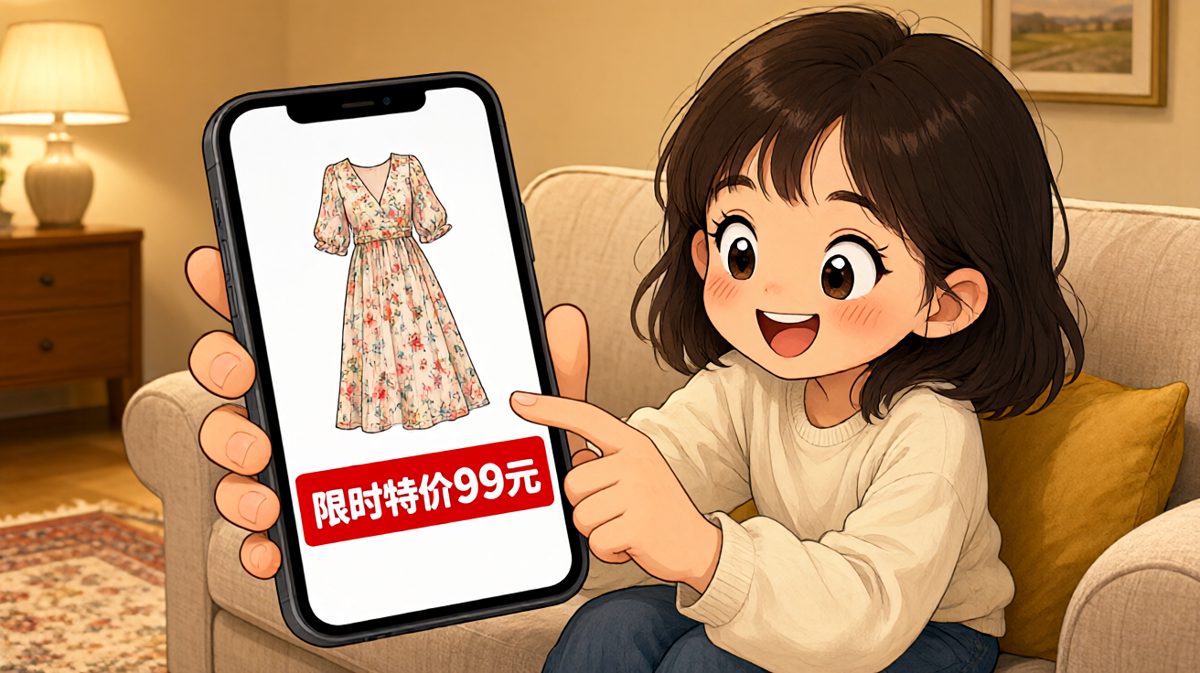 看到超值商品，立刻下单！