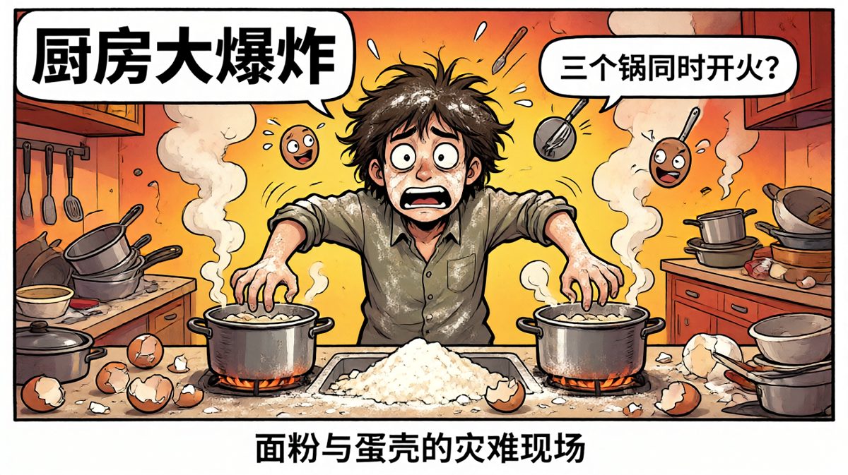 过程失控：说好的'简单三步'呢？！