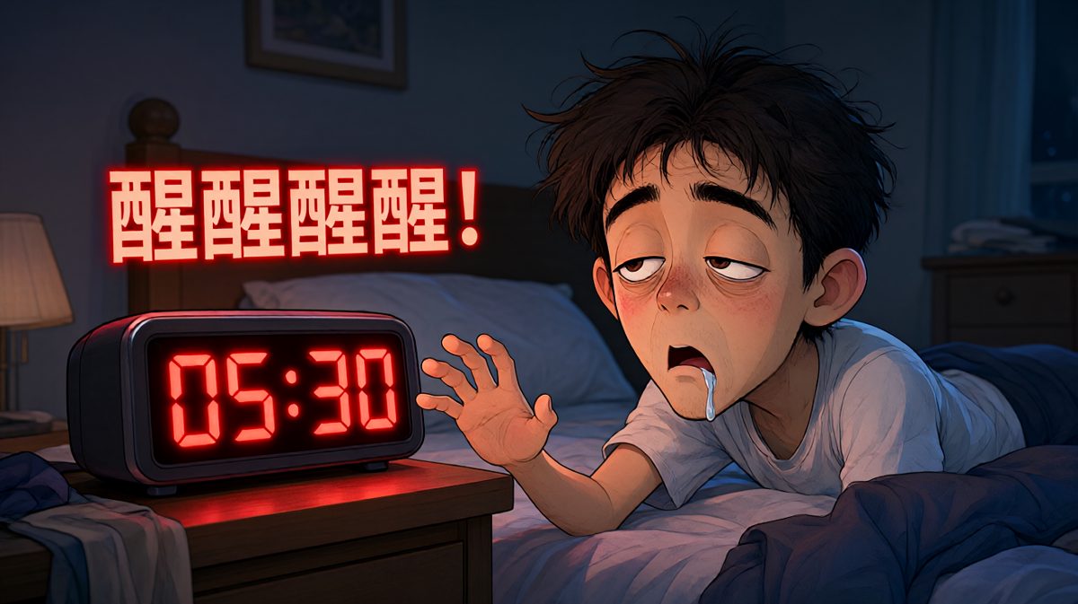 闹钟响起，战斗开始