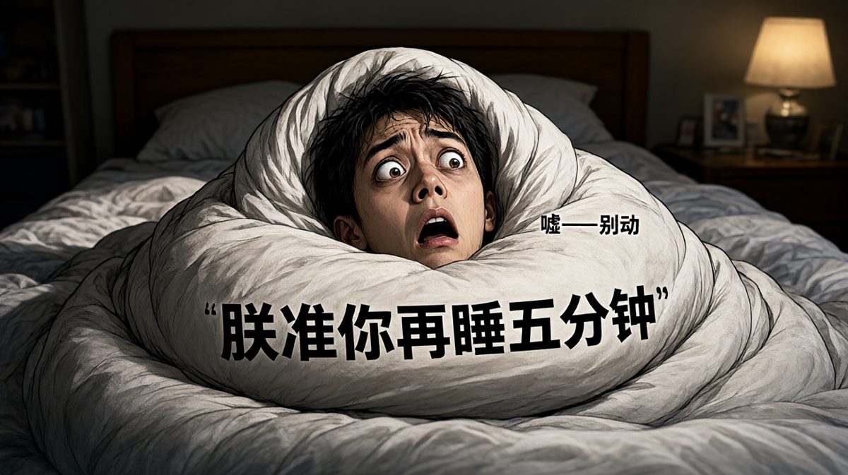 被子的诱惑太强大