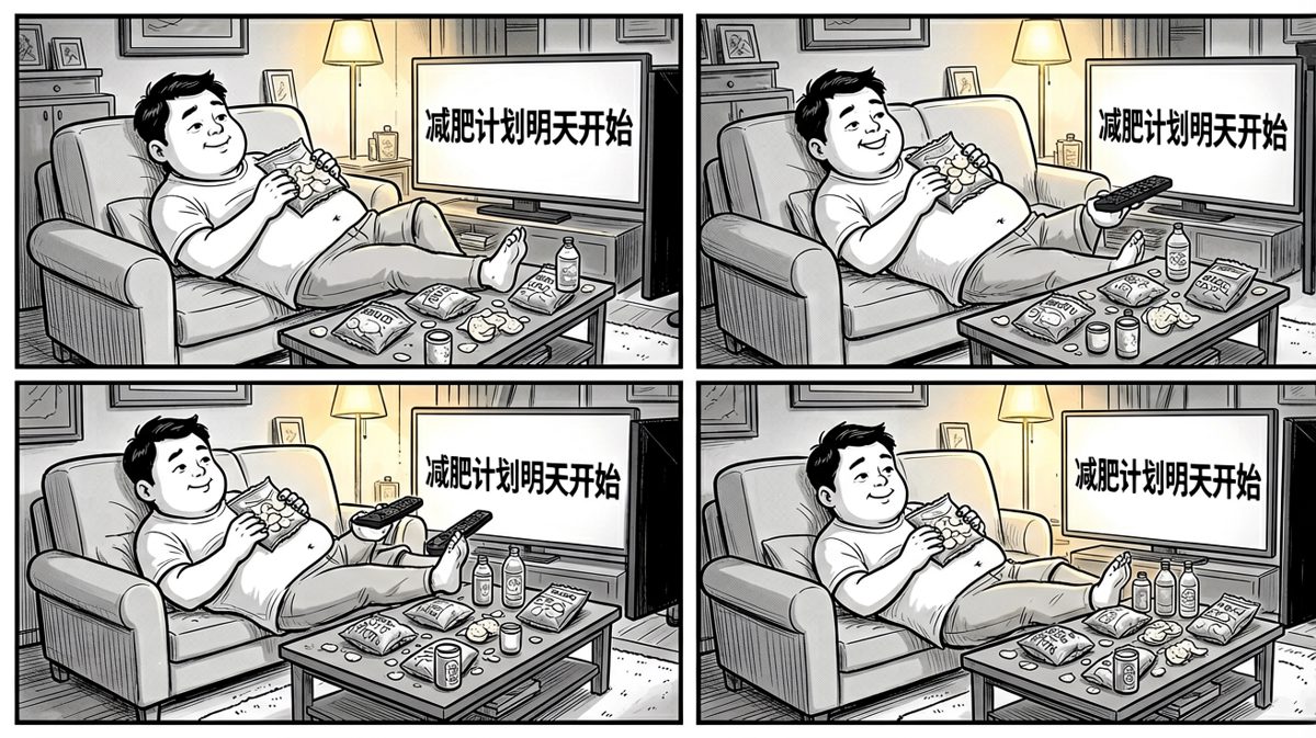 减肥？明天再说吧！