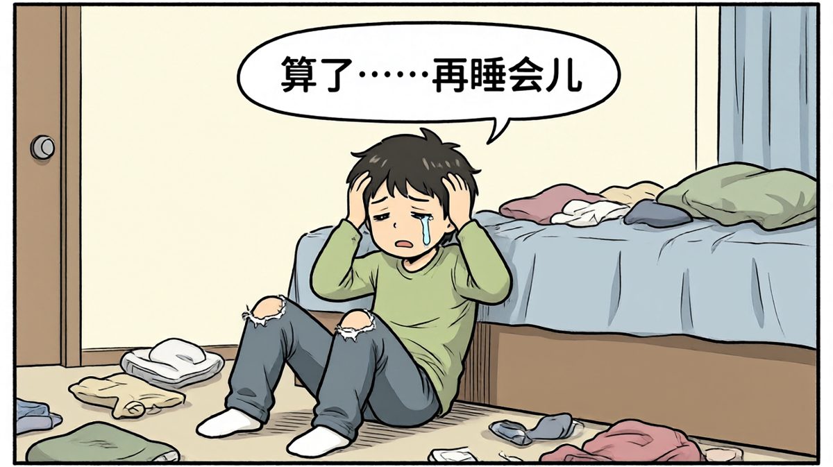 崩溃瘫坐，决定放弃治疗