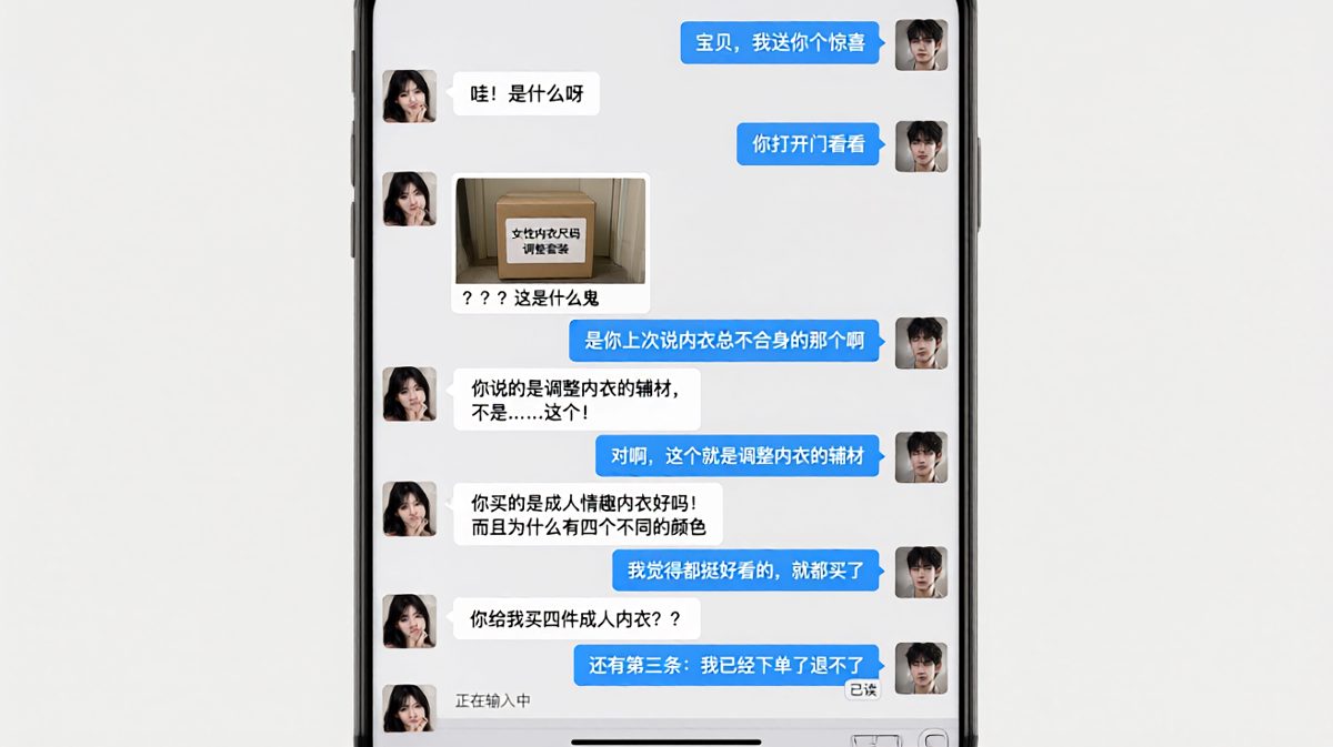 男生精心准备的惊喜变成社死现场，反转令人窒息