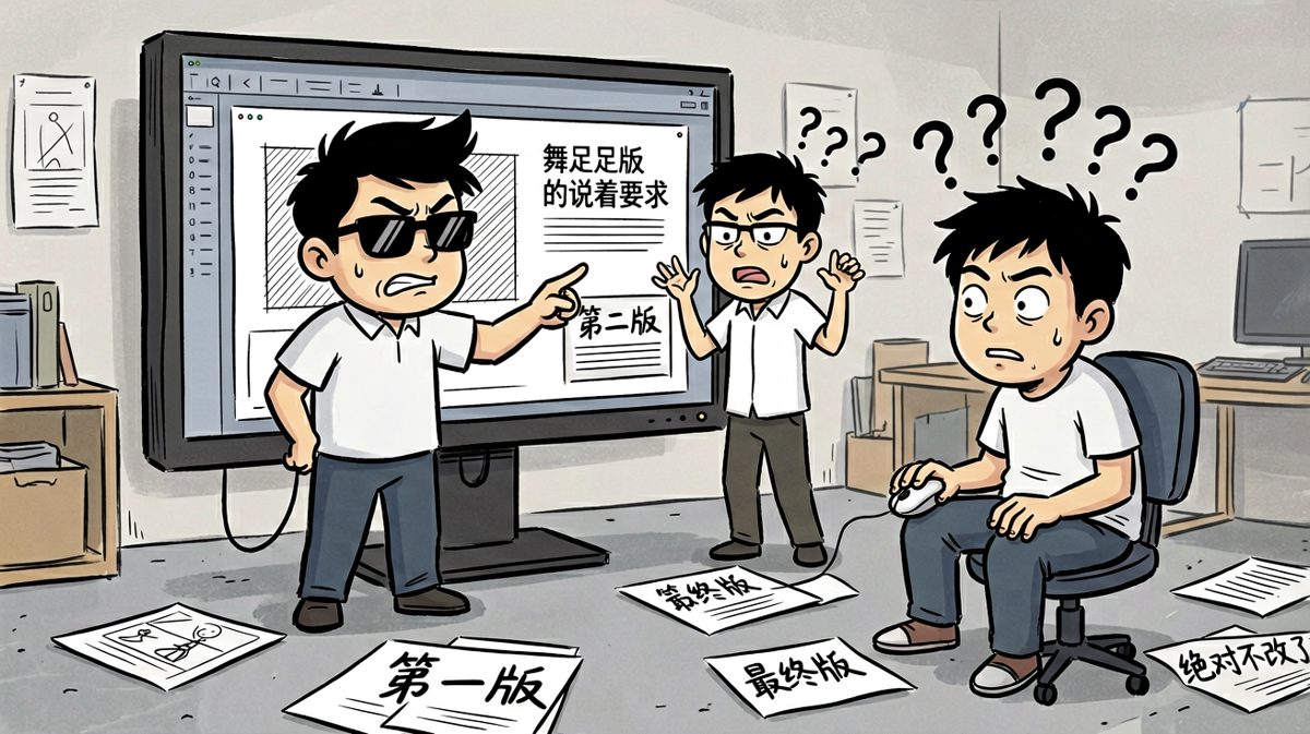 甲方说要有光，还要五彩斑斓的黑。