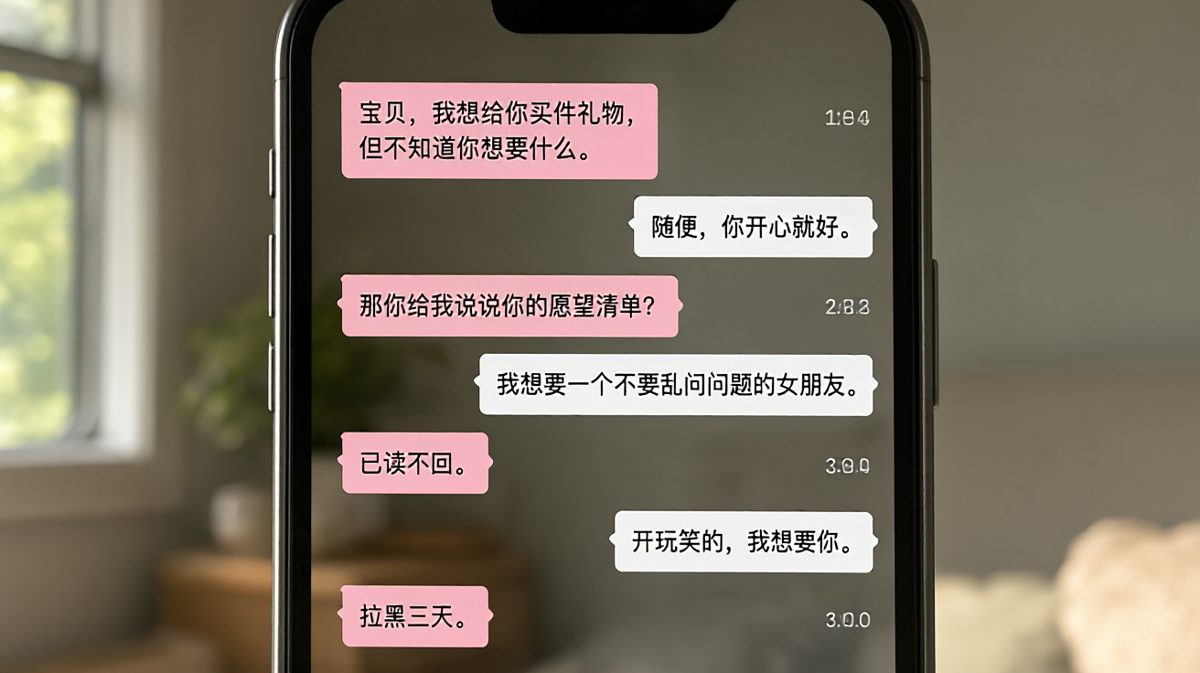 【开错玩笑】直男生死线试探成功，换来三天单身生活