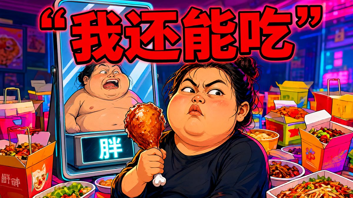 减肥从明天开始，但今晚必须吃宵夜。