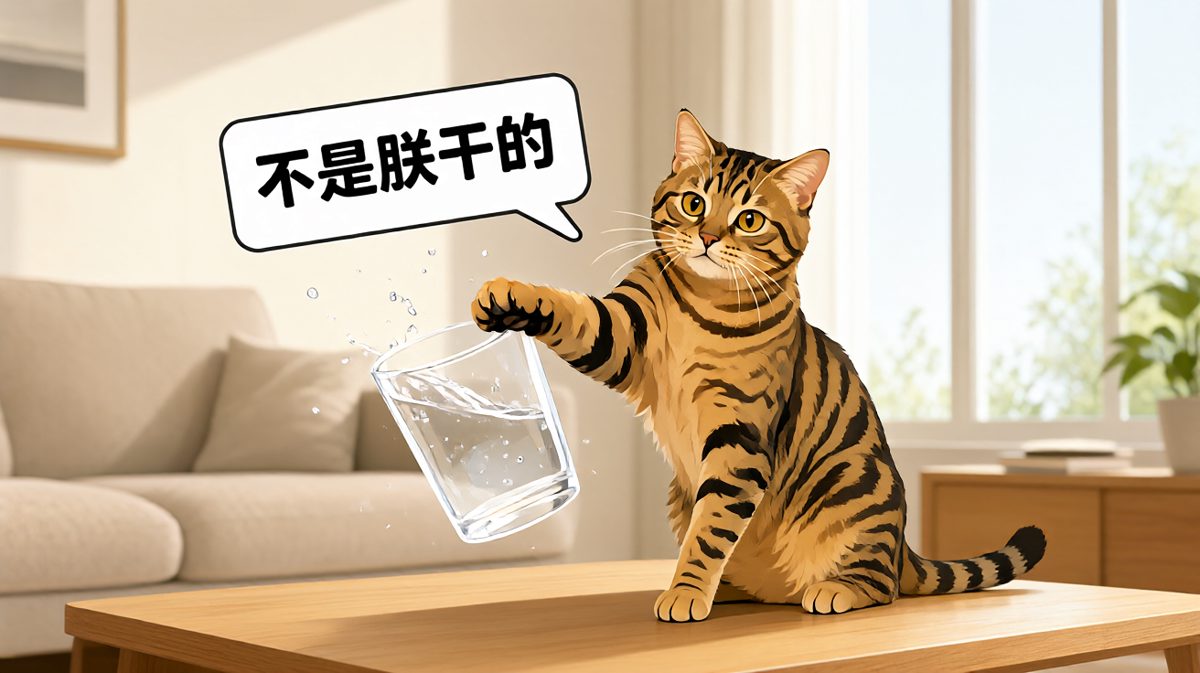 破坏完还能保持优雅，这才是猫生赢家