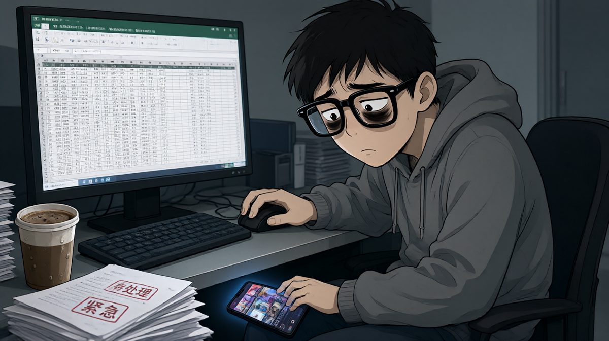 老板以为我在加班，其实我在追剧
