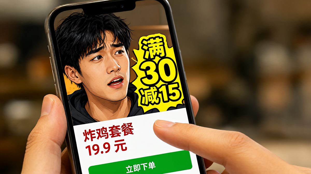 看到炸鸡馋虫上来了，但满减活动……