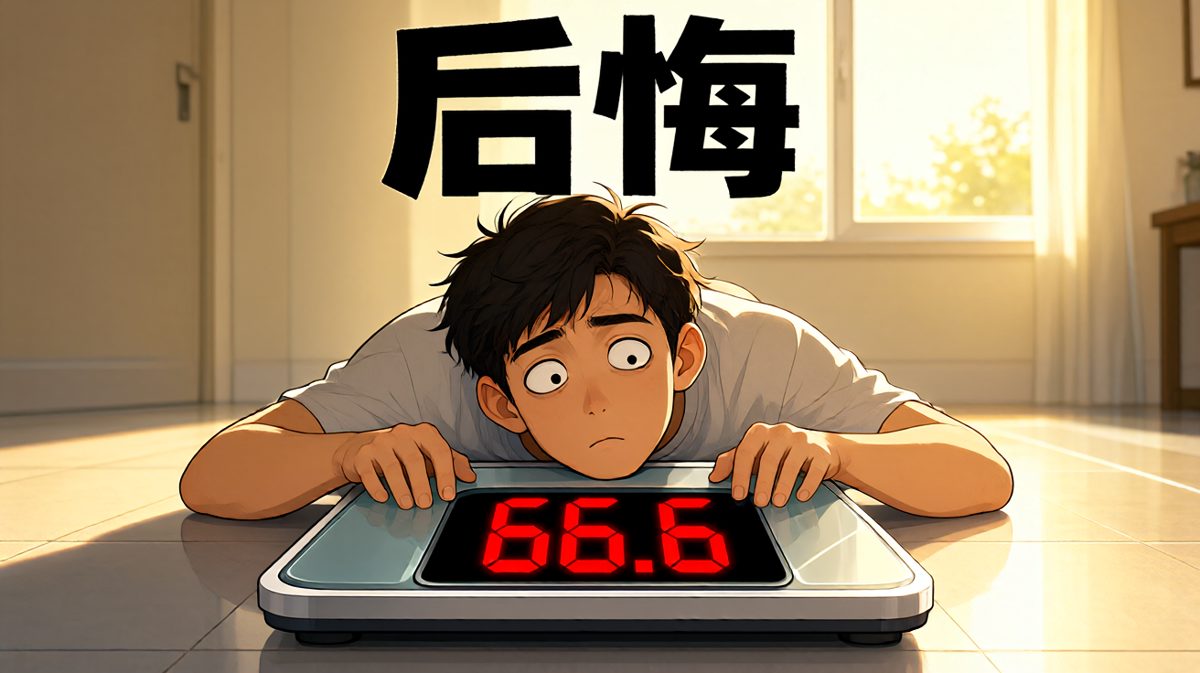 第二天上秤：减肥计划宣告失败