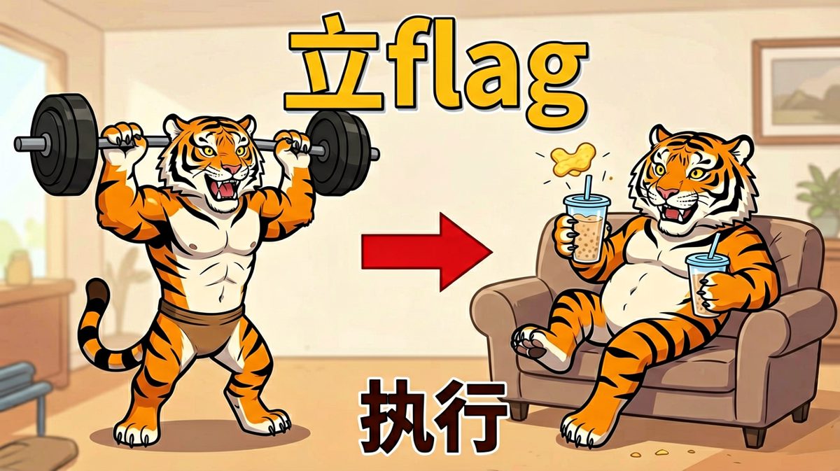 我的Flag：从入门到放弃只需一秒